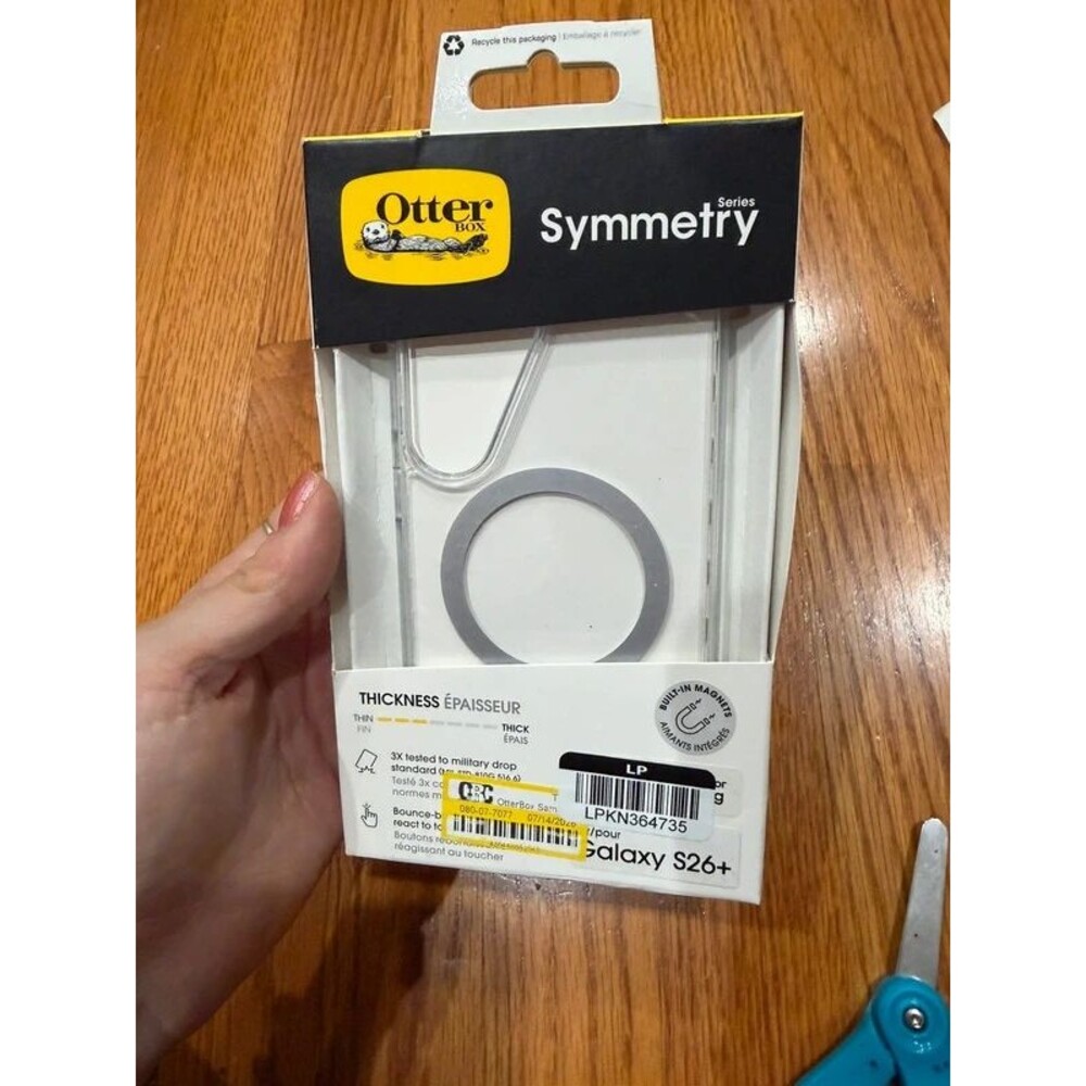 Otterbox symmetry clear galaxy Samsung S26+ phone case